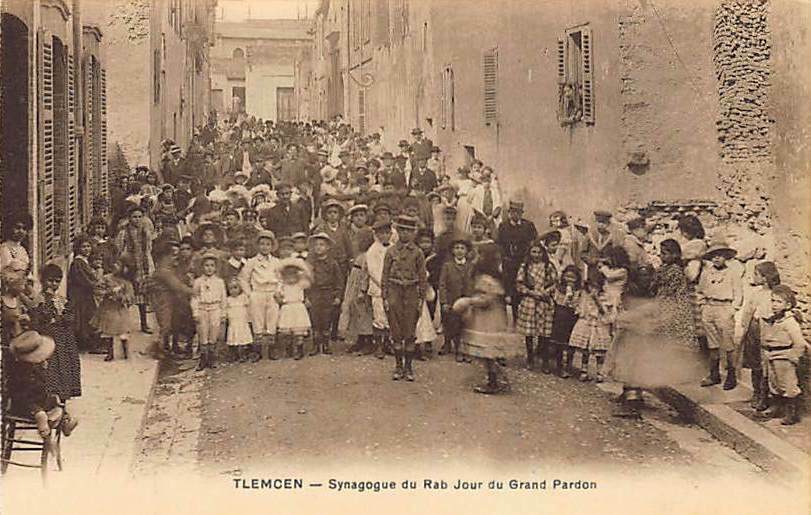TLEMCEN - Synagogue du Rab Jour du Grand Pardon