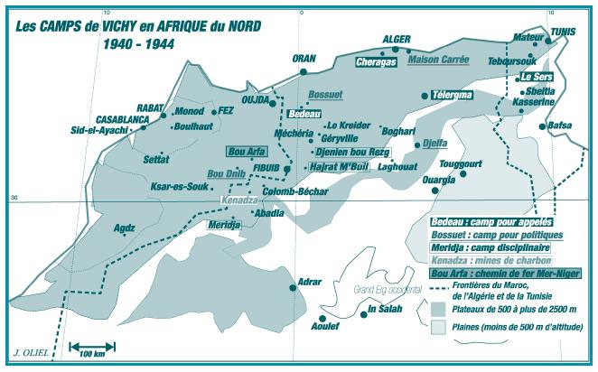 Les camps de Vichy en Algérie 1940-1944
