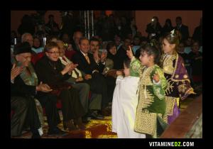 Madame la Ministre de la Culture Khaida Toumi à Tlemcen