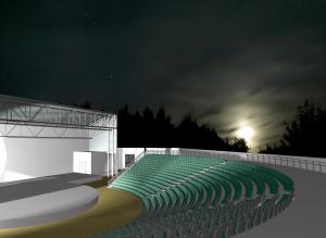 théâtre 2000 places à Koudia