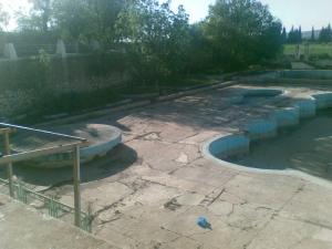 piscine abandonnée