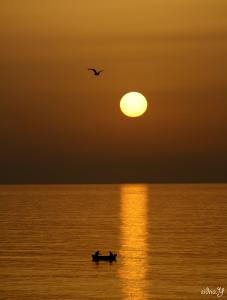 couché de soleil a sidna youchaa