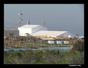 الخيمة التي ستستضيف أفتتاح تلمسان عاصمة الثقافة الإسلامية