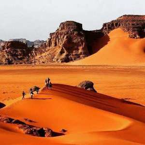Le  #Sahara, le plus grand désert chaud du monde...!
