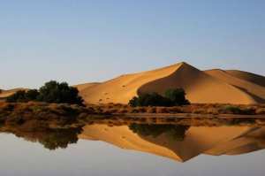 Le  #Sahara, le plus grand désert chaud du monde...!