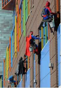 déguisent en super-héros