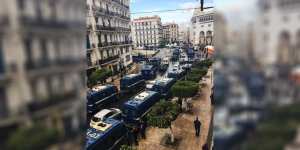 Révolte populaire : impressionnant dispositif sécuritaire pour quadriller Alger-Centre