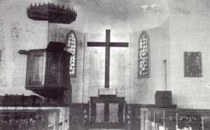 Interieur du temple protestant de Tlemcen