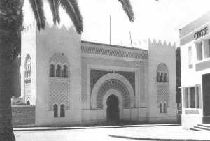 La médersa de Tlemcen (puis lycée franco-musulman de Tlemcen)