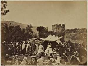 Diffa au camp près de Tlemcen (Photo rare)
