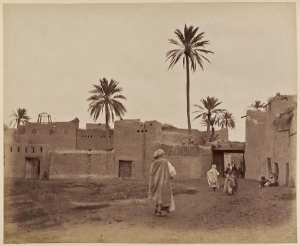 Sidi-Okba. Rue de marché (Photo rare)