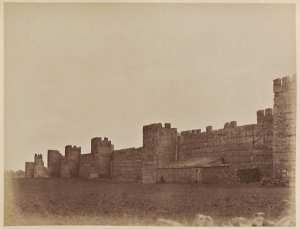 Mansourah. Enceinte extérieure (Photo rare)