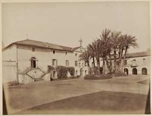 Couvent de Staouéli (2ème cour) (Photo rare)