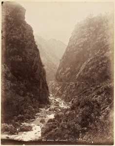 Gorges de Chabet El Akra (Photo rare)