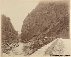 Gorges de Palestro (Photo rare)