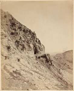 Vue du tunnel de Tirourda (Photo rare)