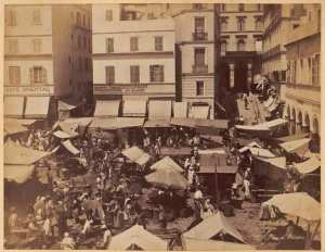 Alger. Place de Chartres (Photo rare)