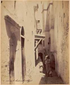 Rue de la haute ville [Alger] (Photo rare)