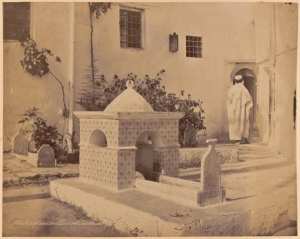 Marabout et cimetière Sidi Abderhaman (Photo rare)