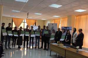 جامعة أبي بكر بلقابد تلمسان حفل تسليم شهادة تكوين