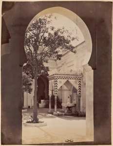 [Fontaine de la Grande mosquée d'Alger?] (Photo rare)