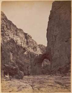 Constantine.  La voûte du Rhummel (Photo rare)