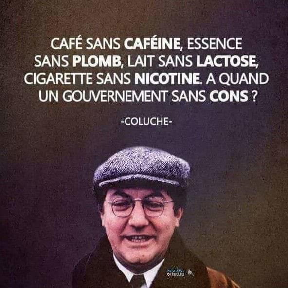 Hommage à COLUCHE