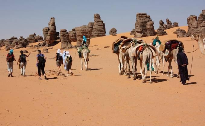 Le  #Sahara, le plus grand désert chaud du monde...!