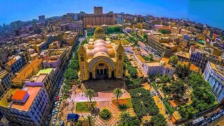 photo of the downtown of Oran City in Algeria