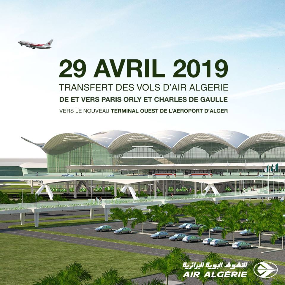 Communiqué Air Algérie : Nouvel aéroport d’Alger
