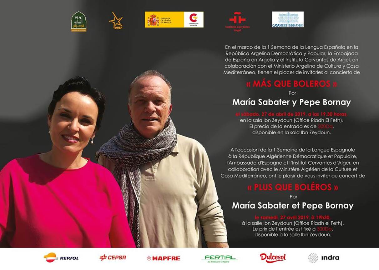 « Plus que boleros »  avec  María Sabater et Pepe Bornay