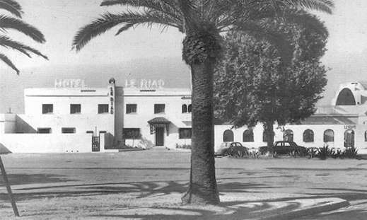 Hôtel le Riad à Tlemcen jouxtant la Gare de trains