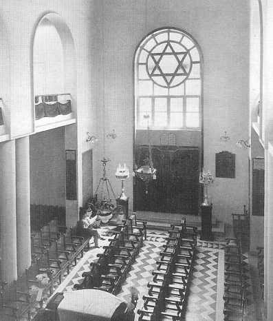 Interieur de la synagogue de Tlemcen