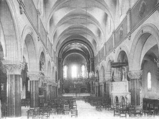 Interieur de l'église saint Michel de Tlemcen