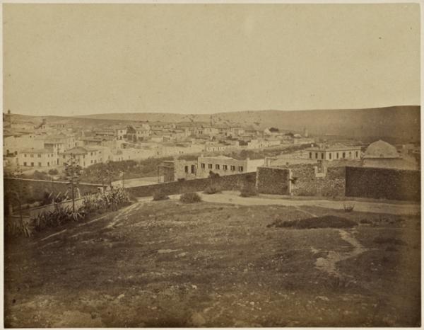 Vue de Mascara et du bureau arabe (Photo rare)