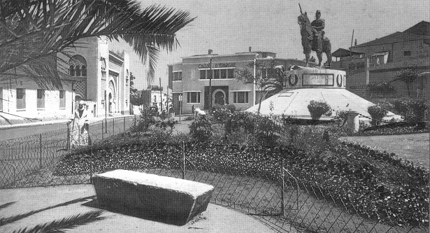 Tlemcen, place du 2è chasseur d'Afrique