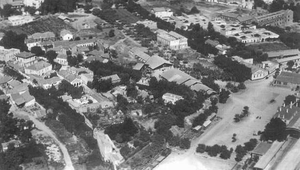 Quartier de la Gare à Tlemcen (Vue aérienne)