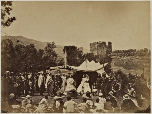Diffa au camp près de Tlemcen (Photo rare)