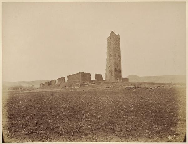 Ruines de Mansourah. Mosquée (Photo rare)