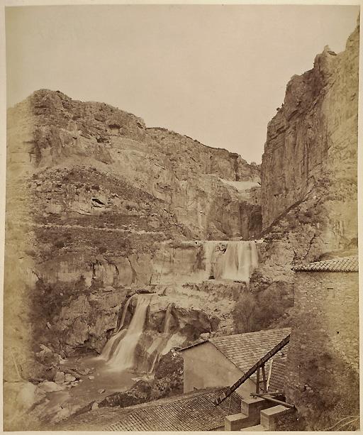 Constantine. Cascade du Rhummel (Photo rare)