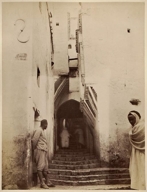 Alger. Rue de la Kasbah (Photo rare)