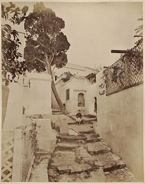 Alger. Entrée de la mosquée Sidi-Abd-er-Rhaman (Photo rare)