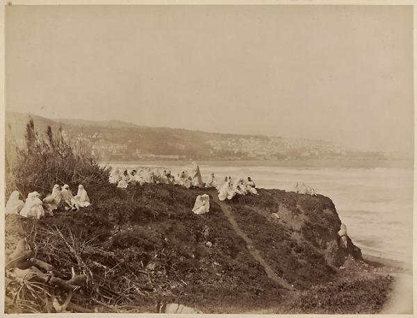 Fête nègre (panorama d'Alger). (Photo rare)