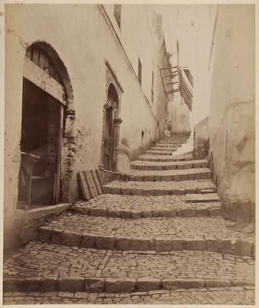 Alger. Rue de la Kasbah (Photo rare)