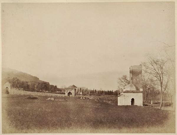 Tlemcen. Cimetière arabe (Photo rare)