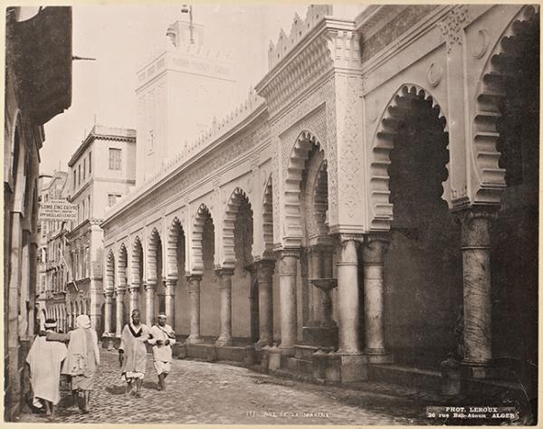 Alger. Rue de la Marine (Photo rare)