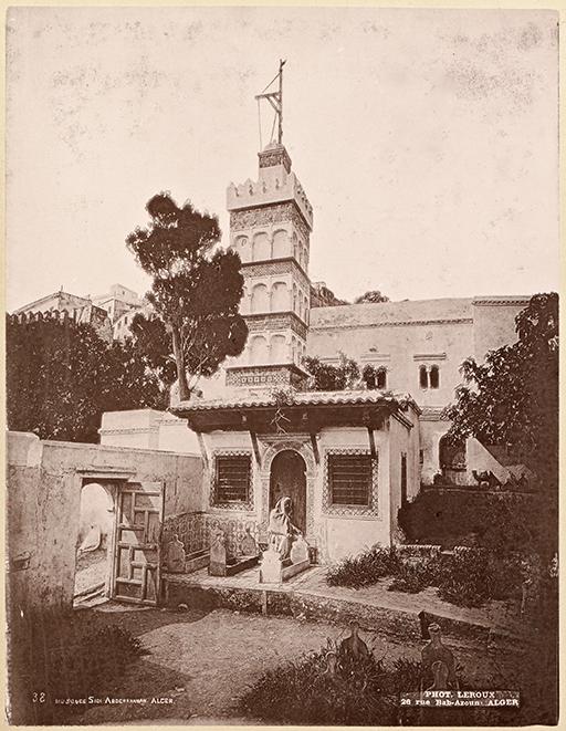 Alger. Mosquée Sidi Abderhamane (Photo rare)