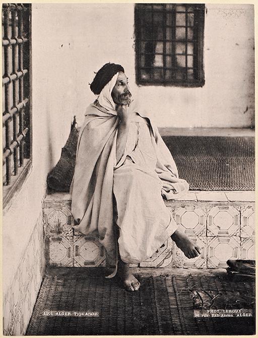 Alger. Type arabe (Photo rare)