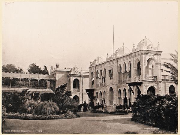 Alger. Palais d'été du gouverneur (Photo rare)