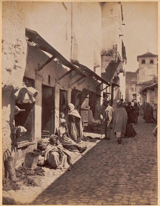 Constantine. Marchands Mozbites (Photo rare)